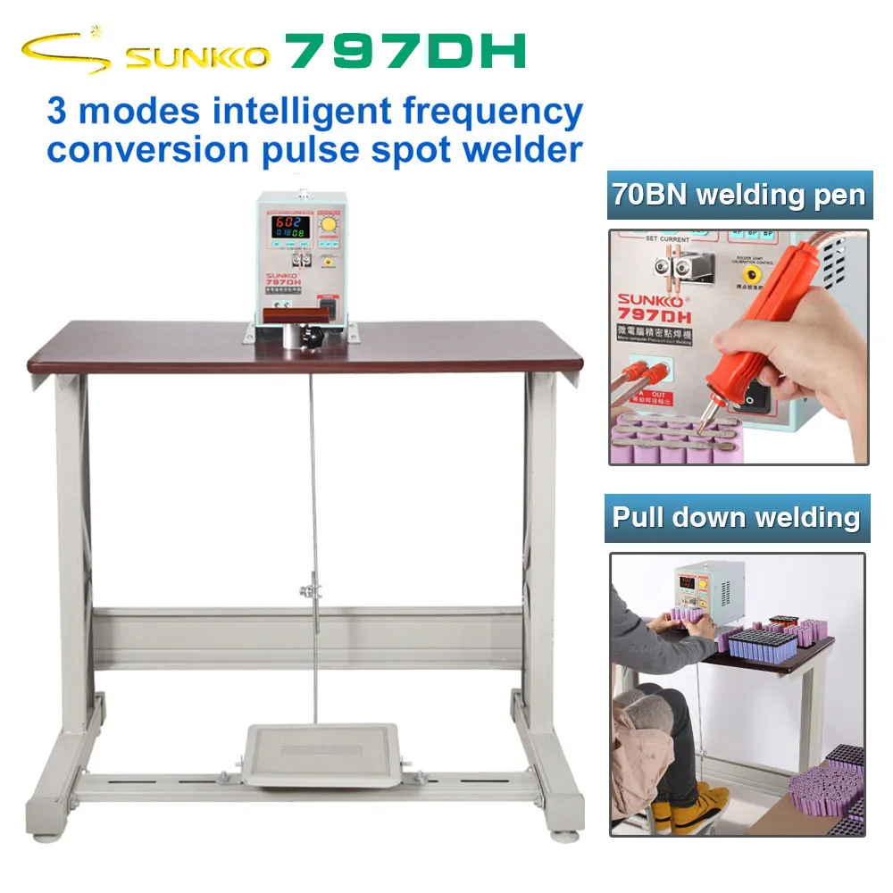 SUNKKO SPOT WELDING MACHINE 797DH WITH 70B - Image 4